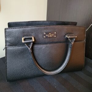 Kate Spade New York Structured Satchel in Black